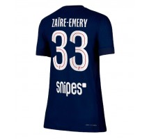Paris Saint-Germain Warren Zaire-Emery #33 Koszulka Podstawowa damskie 2025-26 Krótki Rękaw